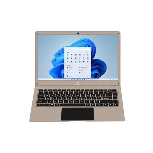 Walker Thin & Light Laptop,14.1"(4GB RAM,128GB SSD)| FHD IPS Display 1920 * 1080 Resolution | Celeron Processor N4020 (Gemini Lake)| UHD Graphics 600|Webcam | Windows 11 Home | Champagne Gold